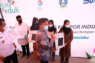 Resmikan Kampung Kompor Induksi, Gubernur Kepri Dukung Penggunaannya di Tengah Masyarakat